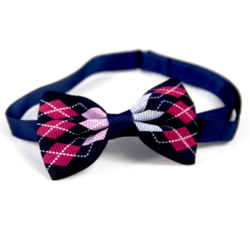 Stylish Plaid Dog & Cat Bandana – Soft Pet Scarf for Small & Medium Pets