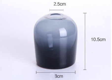 Decorative Glass Vase for Flowers – Modern Living Room & Dining Table Accent