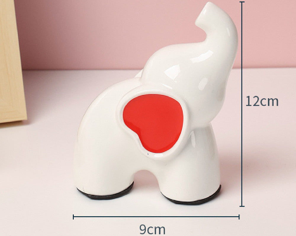 Nordic Ceramic Elephant Vase - perfect for bedroom, desktop or living room décor