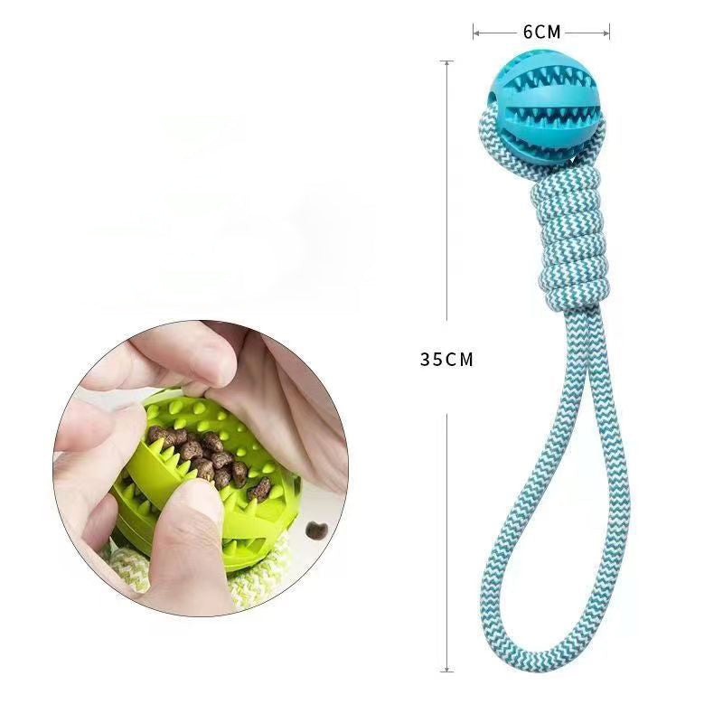 Pet Enrichment Toys – Chew & Treat Balls for Small Dogs and Puppies
