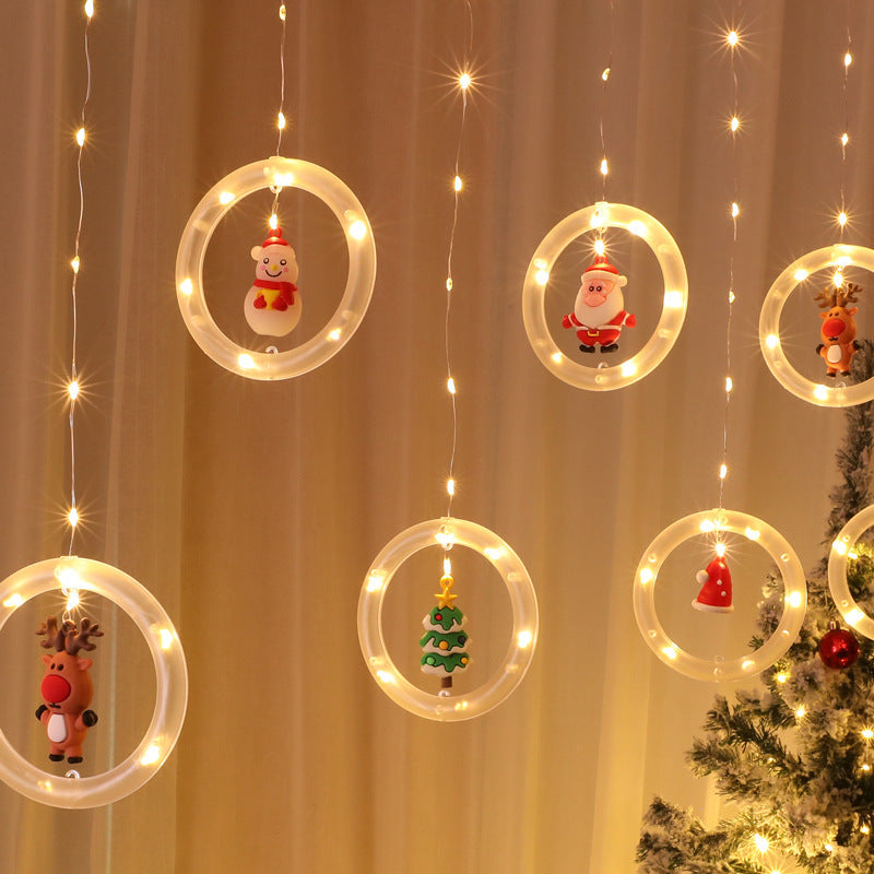Curtain String Lights LED – Window Fairy Lights for Room Decor & Events