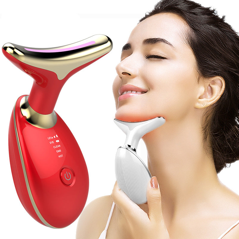 Skin Tightening Neck Massager – EMS Electric Anti-Aging Wrinkle Remover Device