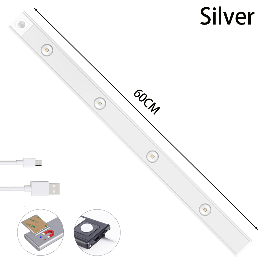 Best Motion Sensor LED Light – Wireless USB Rechargeable Closet & Cabinet Lighting