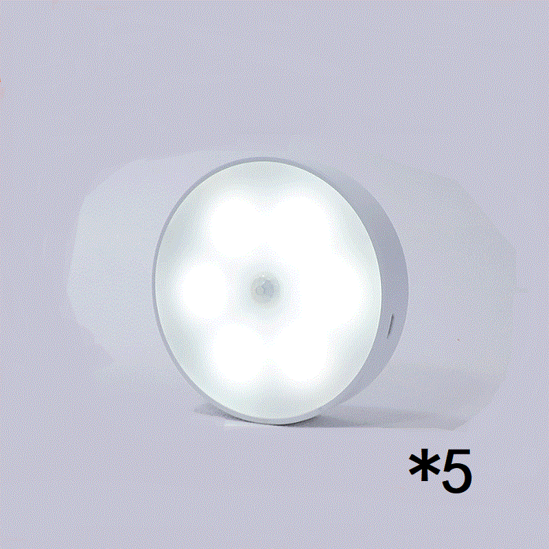 Wireless USB Motion Sensor Light – Rechargeable LED Puck Light
