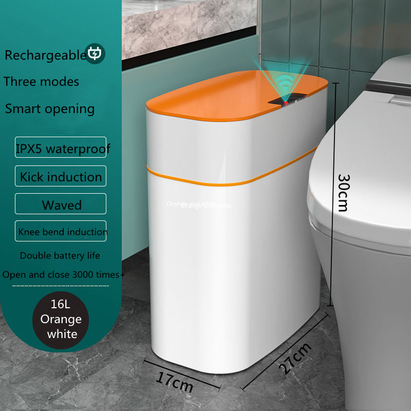 Smart Trash Bin with Lid – Hygienic Living Made Easy