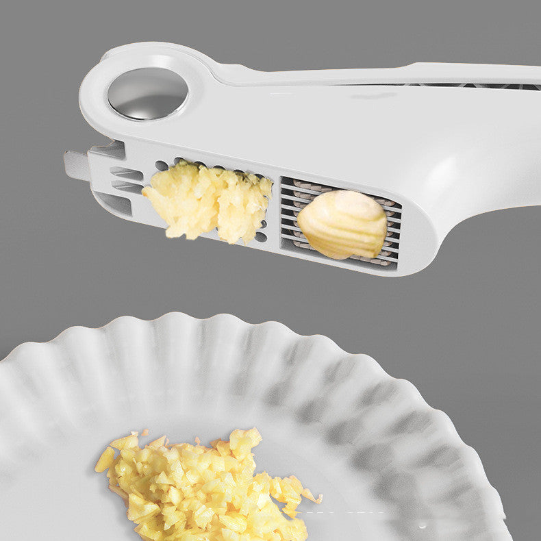 Manual Garlic Press Crusher – Heavy Duty Kitchen Gadget for Fast & Easy Cooking Prep
