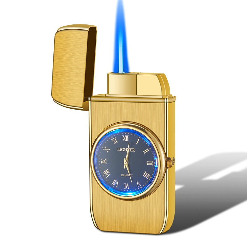 Creative Multifunction Watch Lighter for Men – Portable LED Flashing Cool Gift Idea
