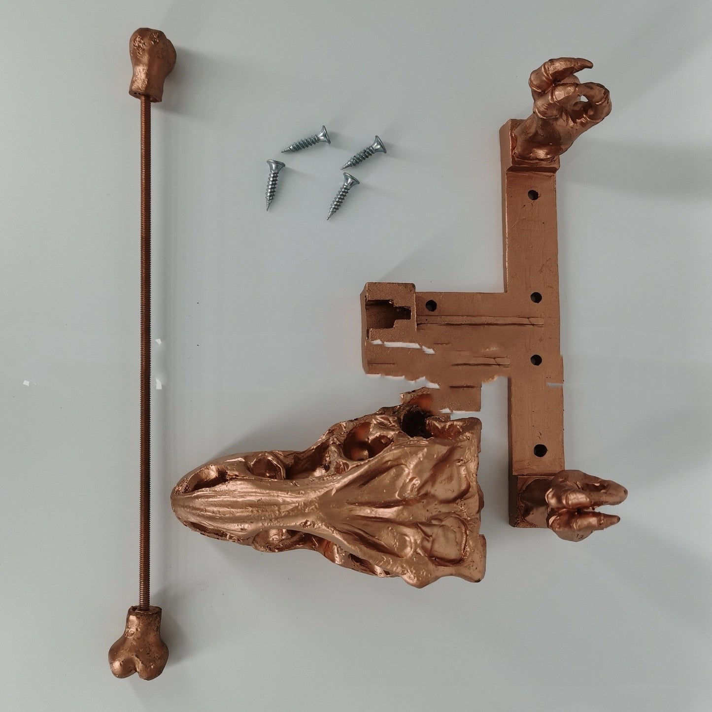 Metal Dinosaur Tissue Holder Toilet Paper - Rack For Bathroom / Kitchen Decor