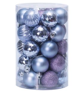 Christmas Ball Ornament Set – Beautiful Hanging Tree Decorations for Cozy Holiday Home