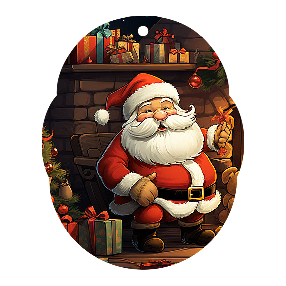 Christmas Hanging Car Ornament – Holiday Decor Pendant for Car & Home