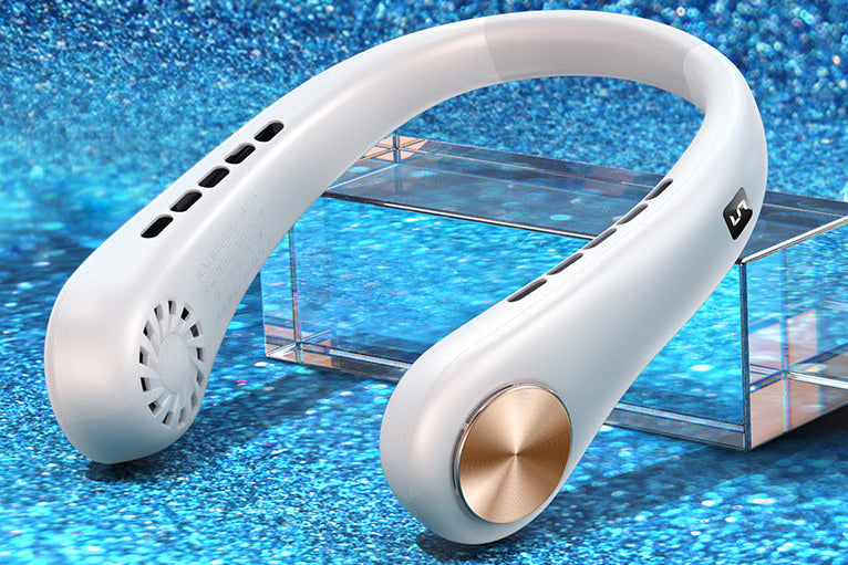 Smart Neck Fan – Bladeless Wearable Fan for Instant Cooling Anywhere