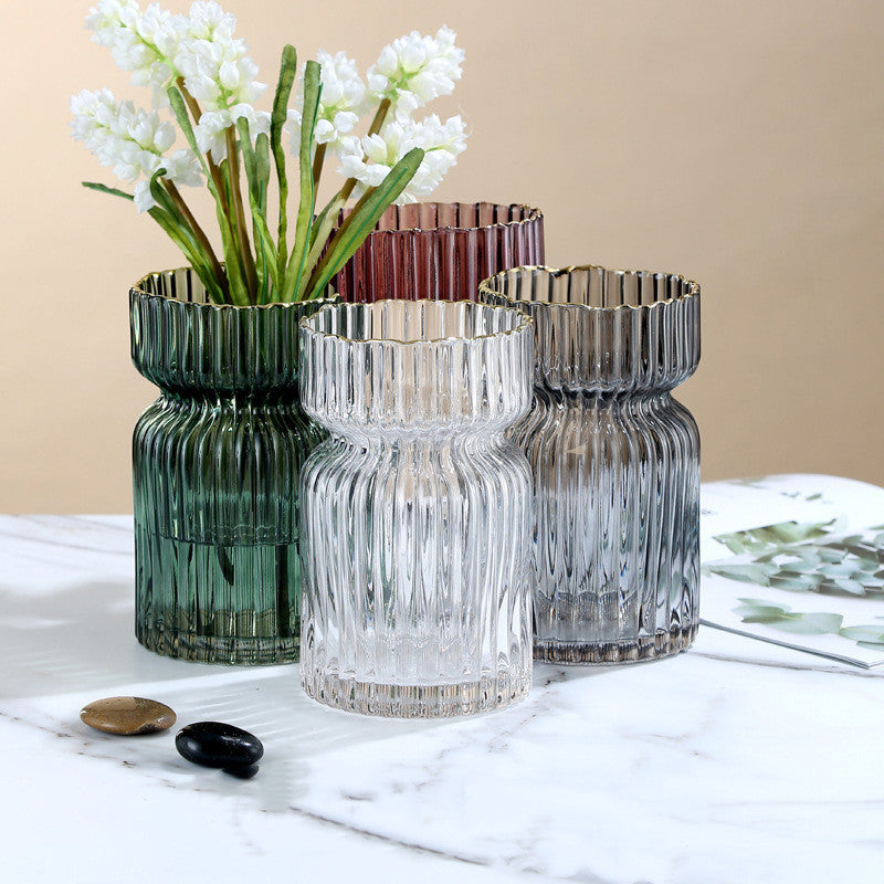 Home Decoration Soft Vase – Minimalist Modern Table Decor for Living Room Interior