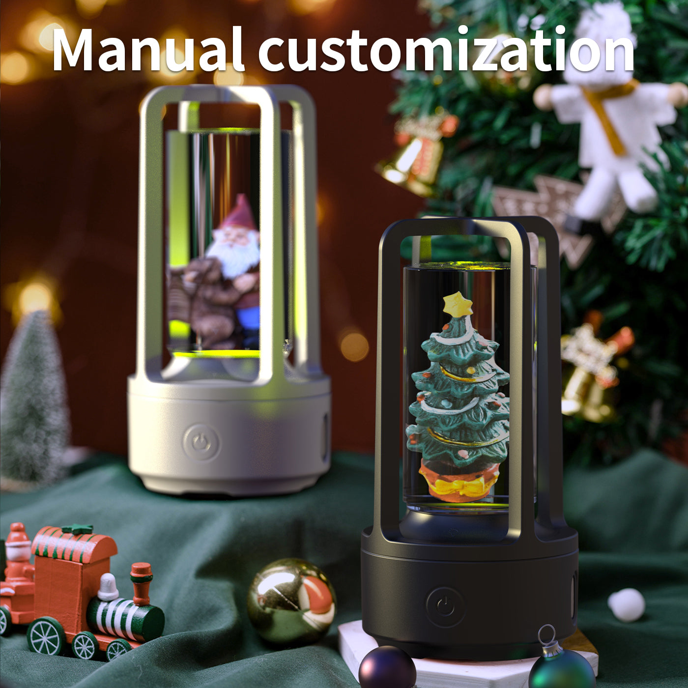 Crystal Audio Night Light Bluetooth Speaker – 2-in-1 Resin Decorative Lamp