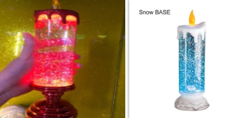 Mini LED Candle for Bedroom – Color Changing Waterproof Night Light & Home Decor