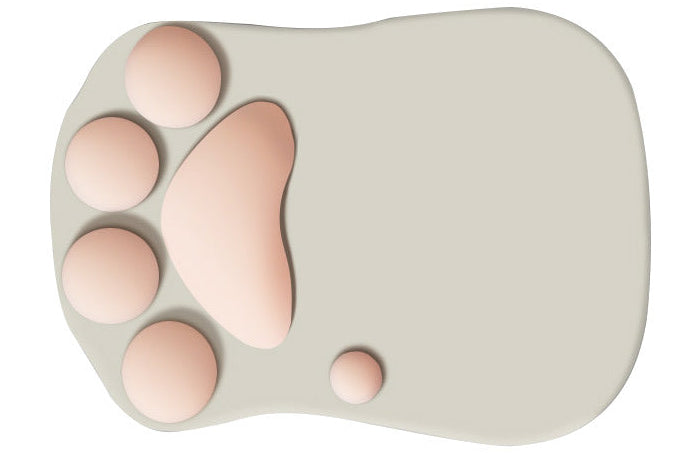 Soft Silicone Cat Paw Mouse Pad – Cute Wrist Cushion for Gamers and Students