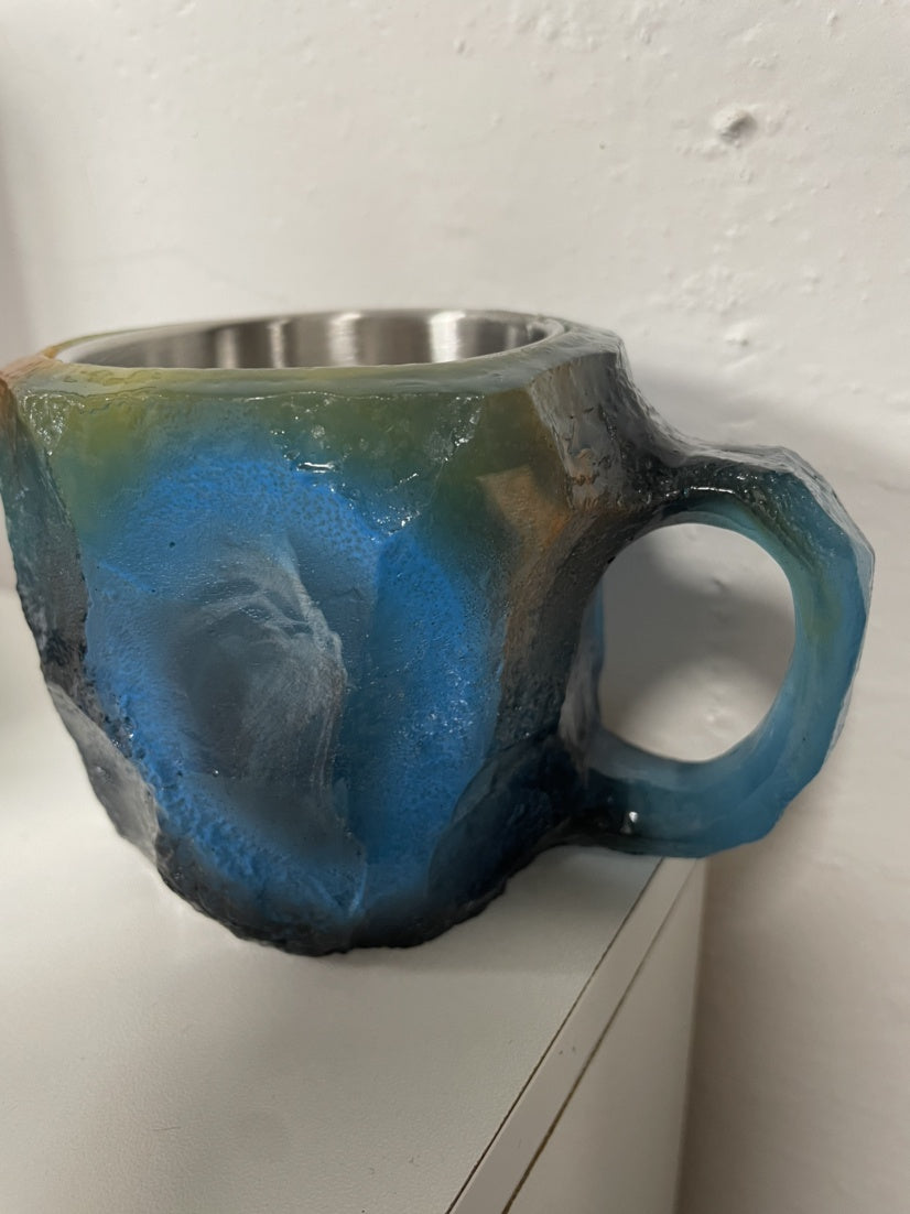 Resin Crystal Coffee Cup – Add Sparkle to Sip