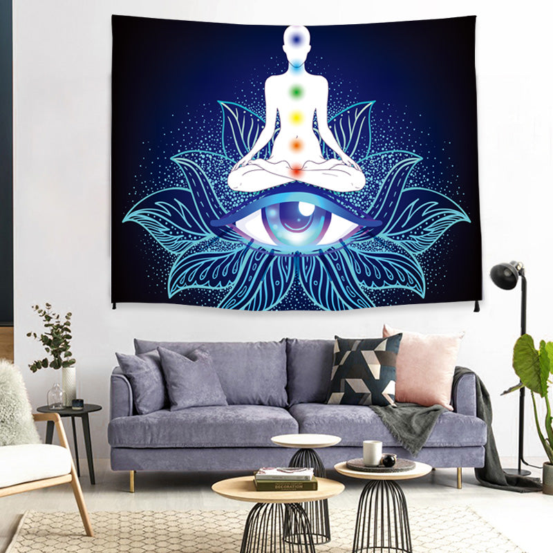 Artistic Psychedelic Tapestry – Trendy Aesthetic Wall Hanging for Modern Home Decor